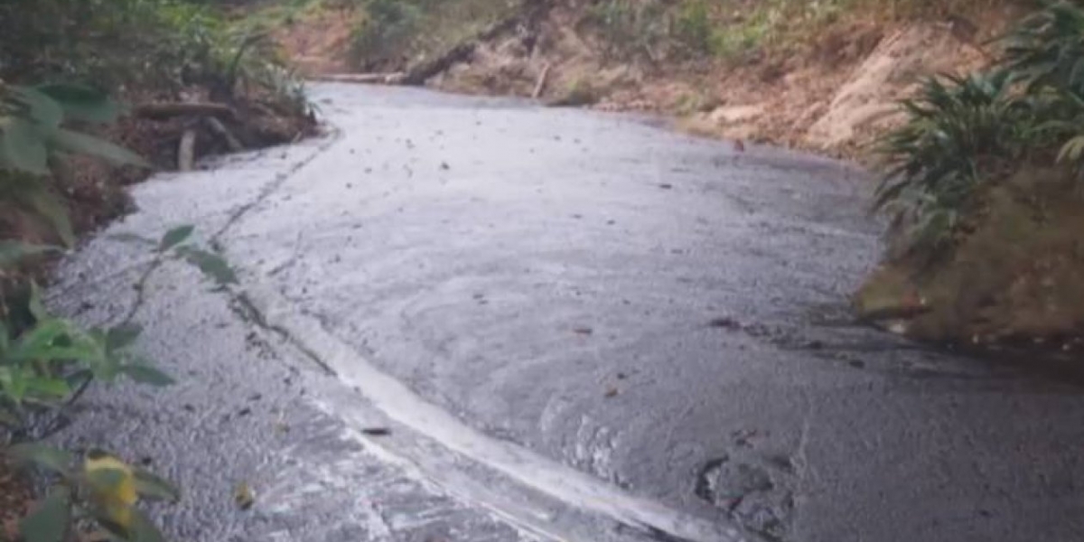 Procuraduría. Así se ve el agua del río Sogamozo