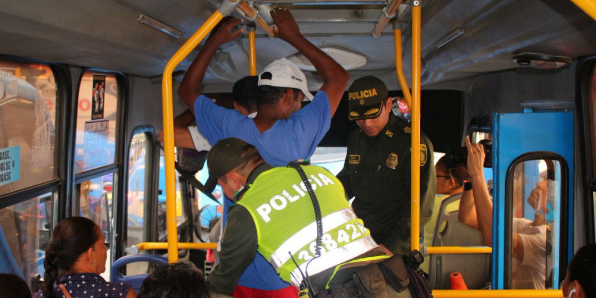 Operativos para reducir la inseguridad en Santa Marta.