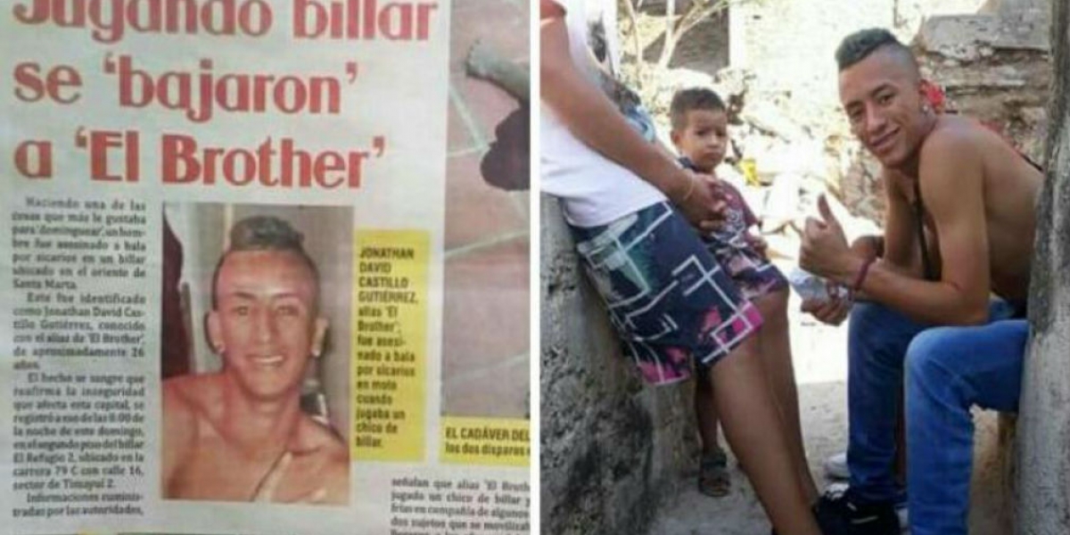 Jhonatan Pérez Gutiérrez aseguró que la foto publicada por el periódico local fue tomada de su perfil de Facebook.