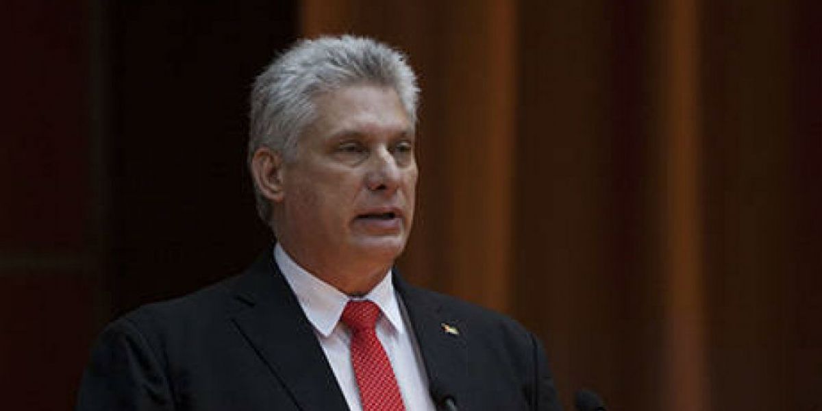 Miguel Díaz-Canel fue elegido hoy presidente de Cuba por la Asamblea Nacional.