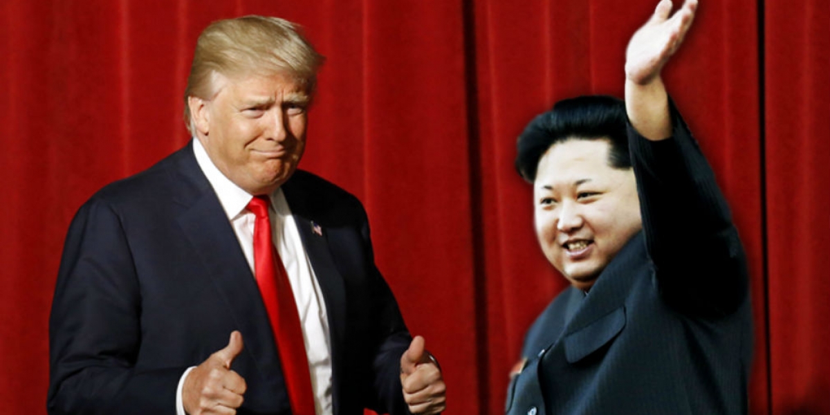 Donald Trump y Kim-Jong-Un
