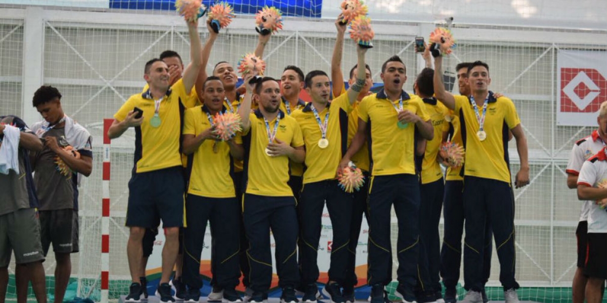 La selección Colombia de futsal ganó el oro en los Juegos Bolivarianos.