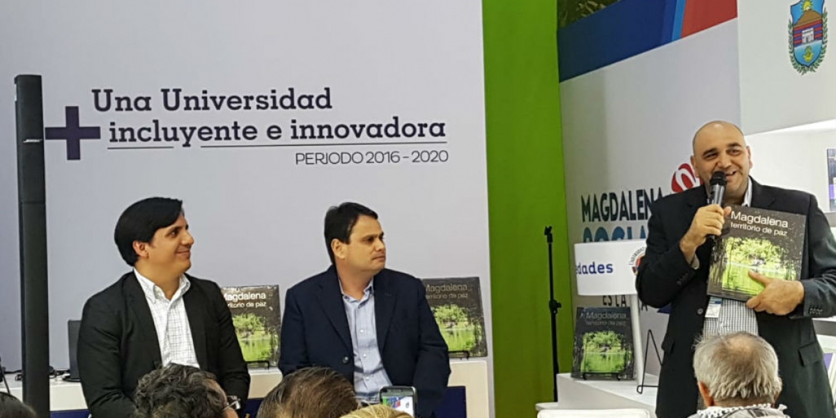 El lanzamiento del volumen, que contó con todo respaldo de la Coordinación de Publicaciones y Fomento Editorial de Unimagdalena, se desarrolló en la Filbo 2018.