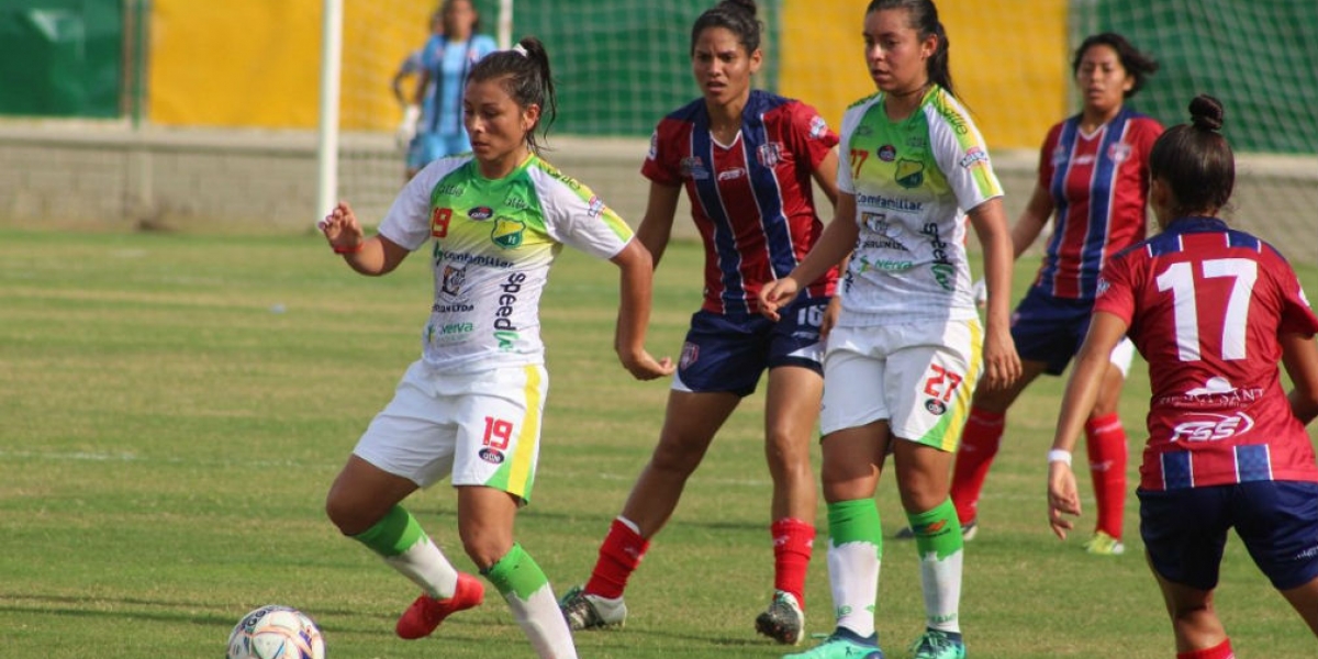 Atlético Huila venció al Unión Magdalena femenino en la ida de los cuartos de final de la Liga Águila.