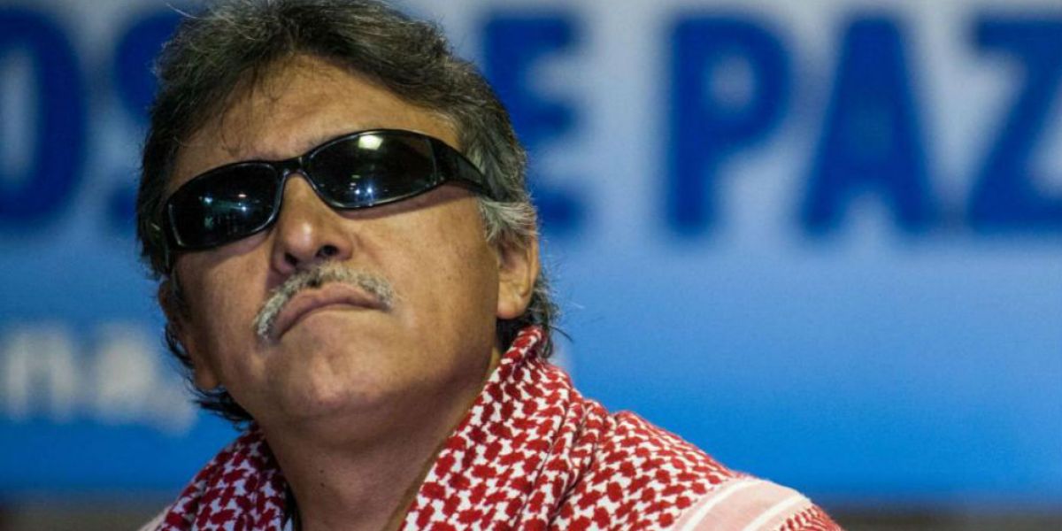 'Jesús Santrich', ex jefe guerrillero.