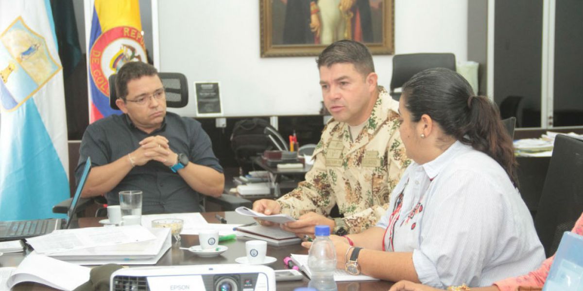 El Alcalde se pronunció en una mesa de trabajo de alerta temprana.