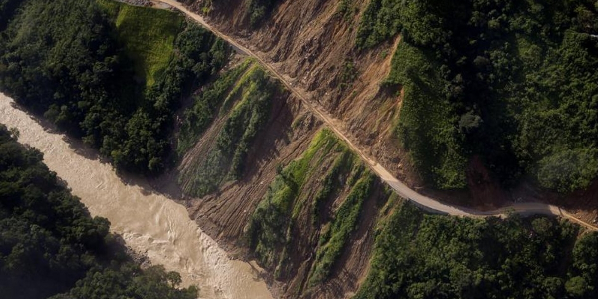 Zonacero.com Imagen del río Cauca cerca a la presa de Hidroituango.