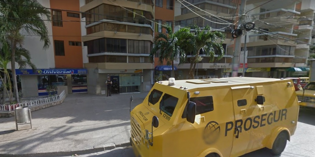 Google Maps Cajero donde ocurrió el robo.