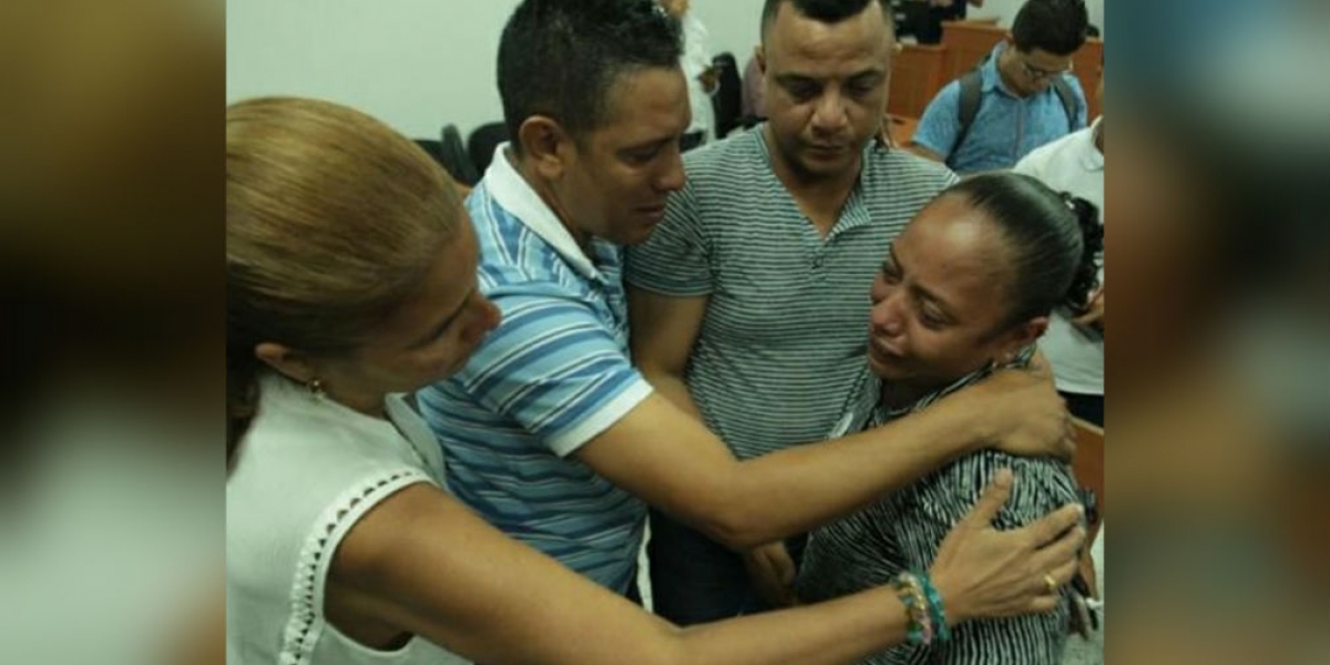 Luz Divina Cabarcas, madre de Gabriela Andrea, joven violada y asesinada en Barranquilla.