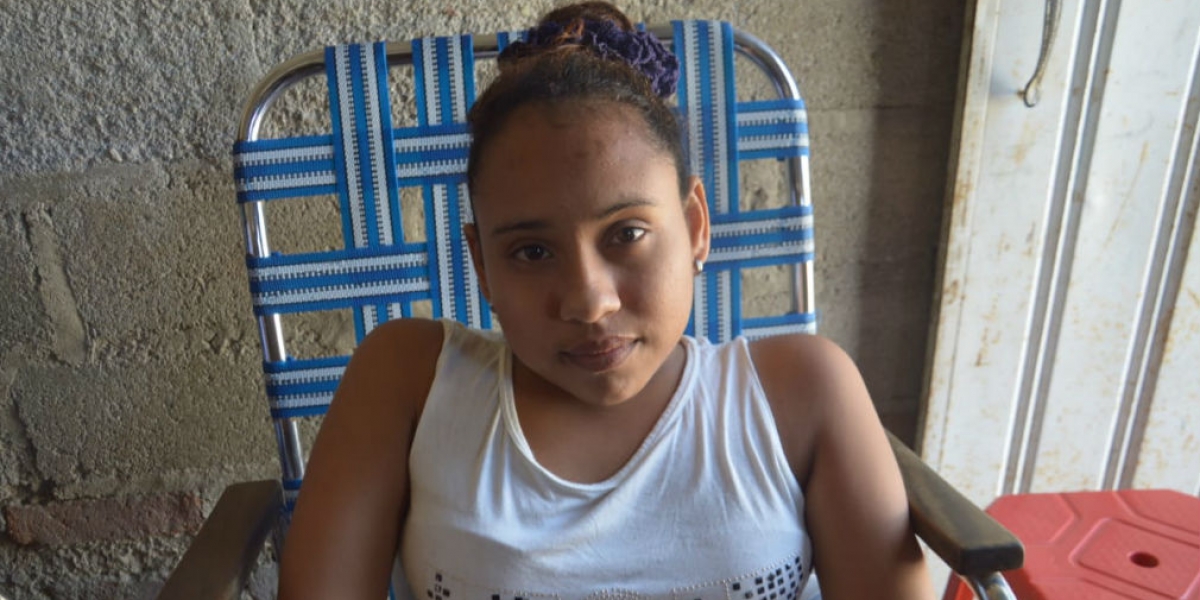 oscar mejía-Seguimiento.co Pese a las adversidades, Katherine se mantiene fuerte.