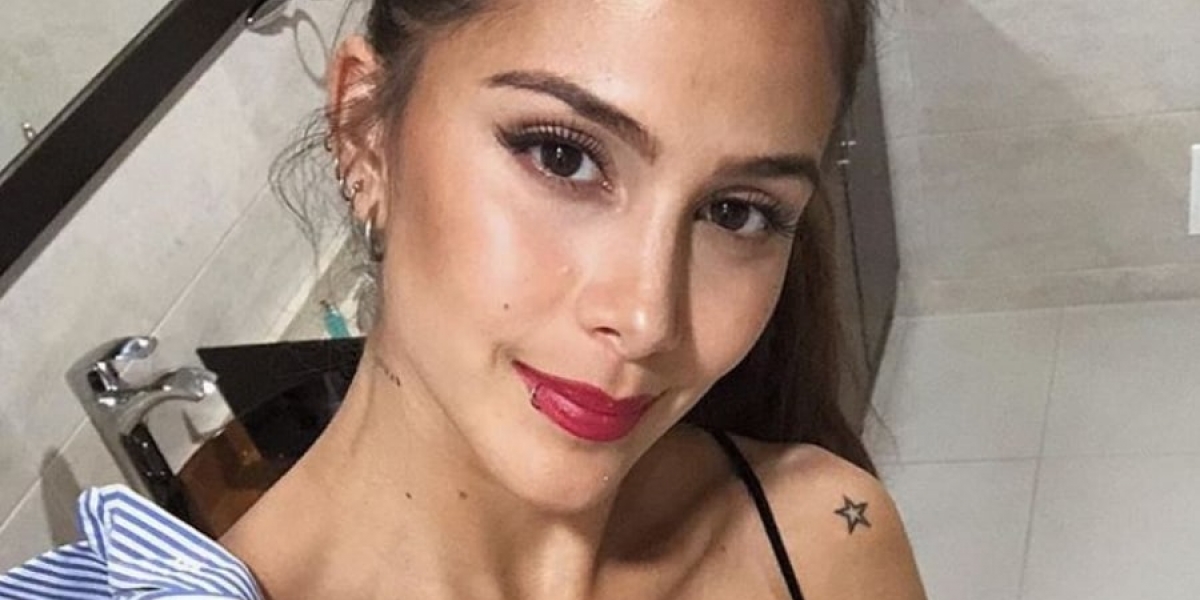 Polémica foto de Greeicy Rendón donde aparentemente sale sin ropa