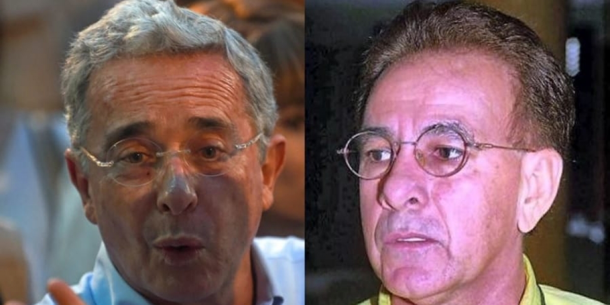 Álvaro Uribe y Eudaldo Díaz Salgado 