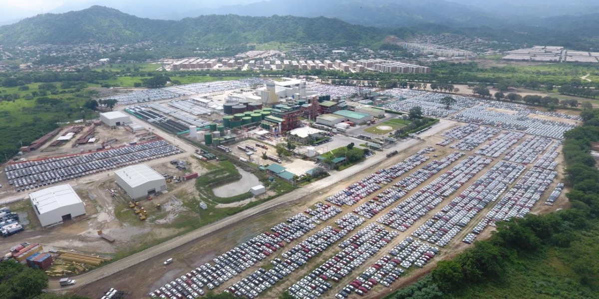 Panorámica de los centros de almacenamiento de vehículos en Santa Marta.