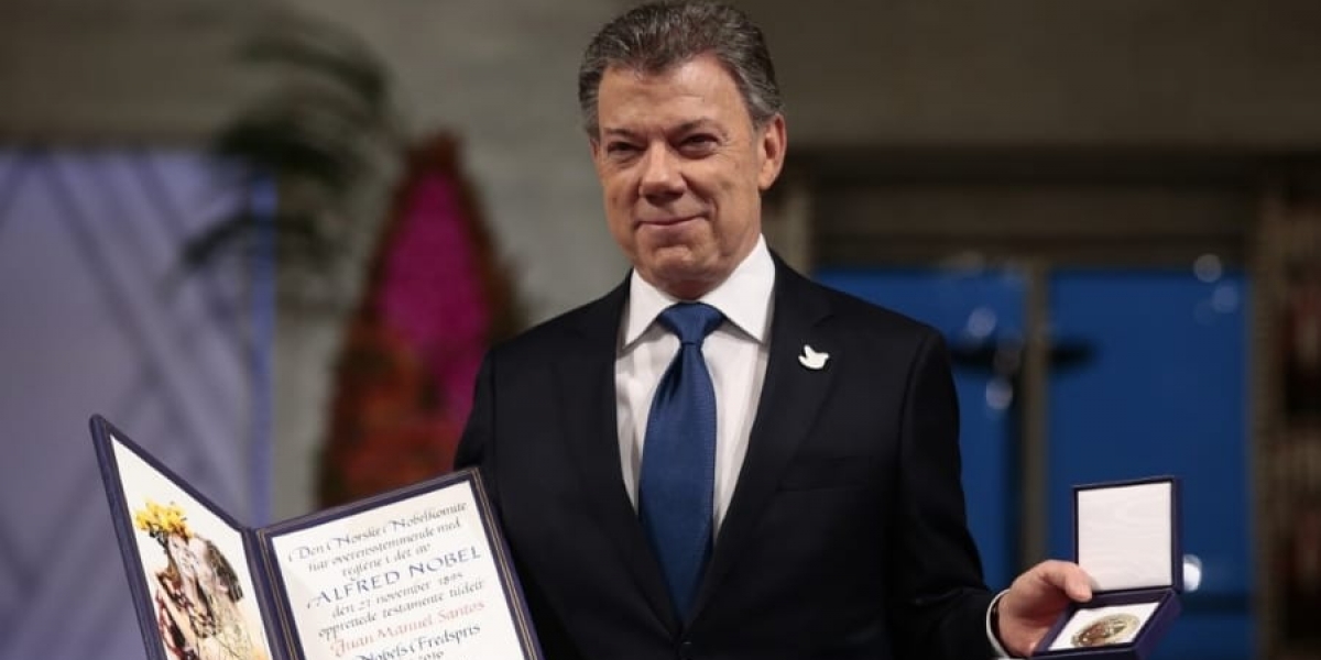 Juan Manuel Santos, presidente saliente de Colombia.