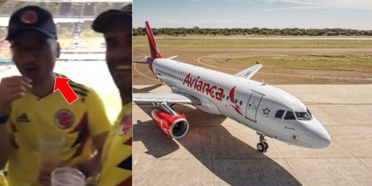 empleado de Avianca que ingresó licor a estadio en rusia recibirá una millonaria liquidación.