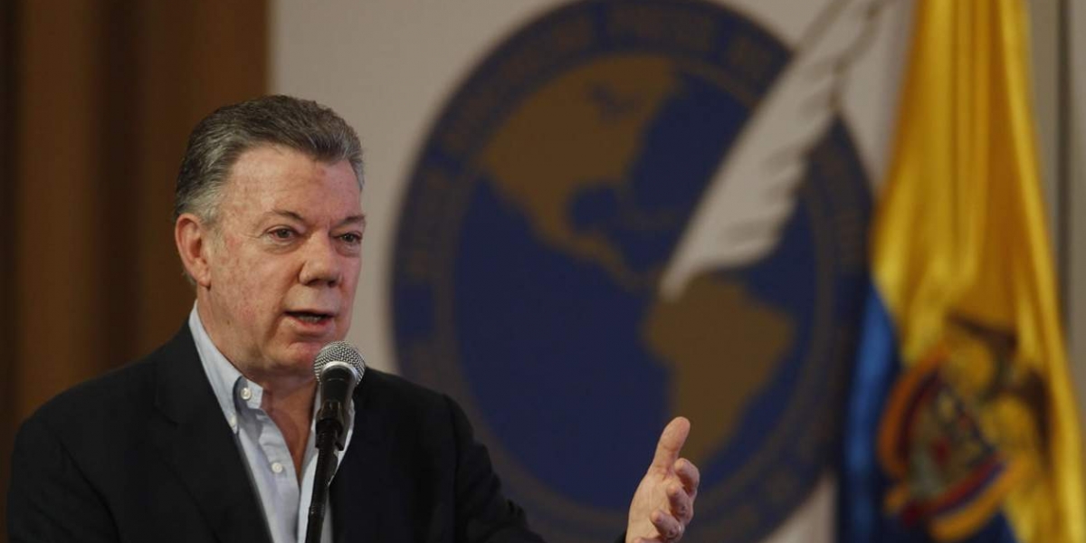 Zonacero.com El presidente de Colombia, Juan Manuel Santos.