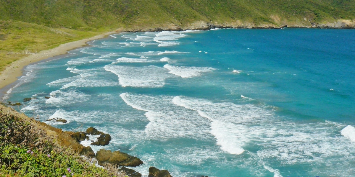 Sector de Neguanje, al interior del Parque Tayrona.