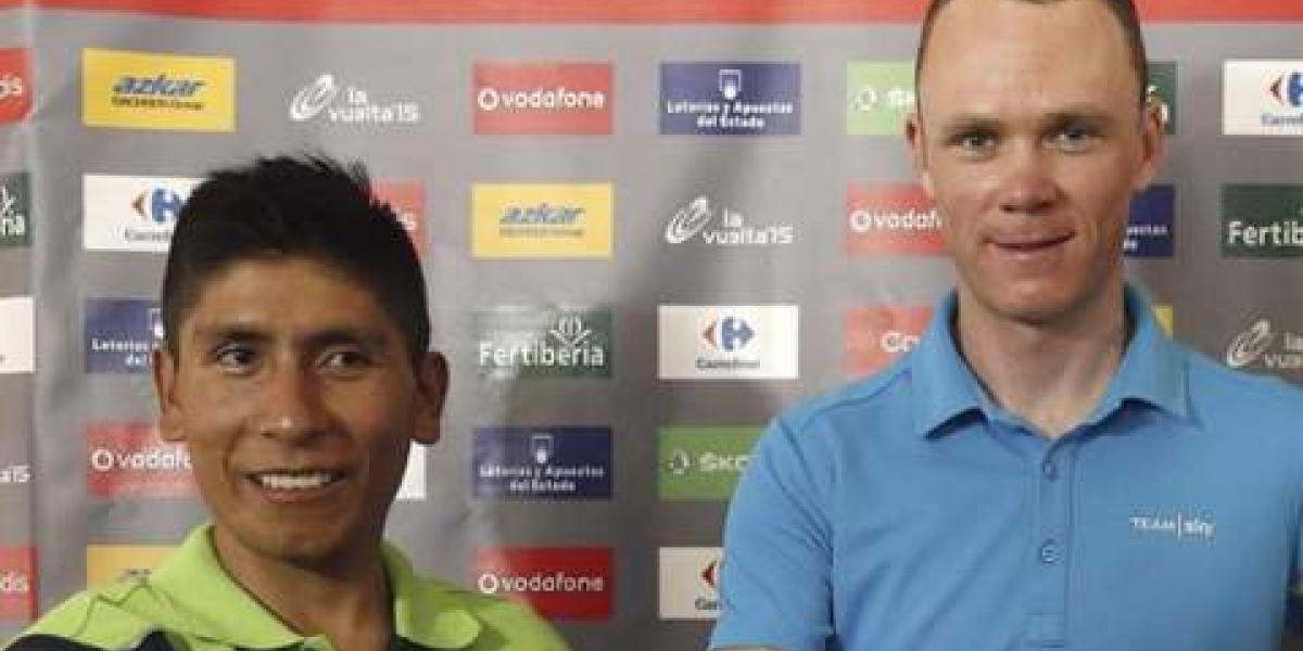 Nairo Quintana y Chris Froome.