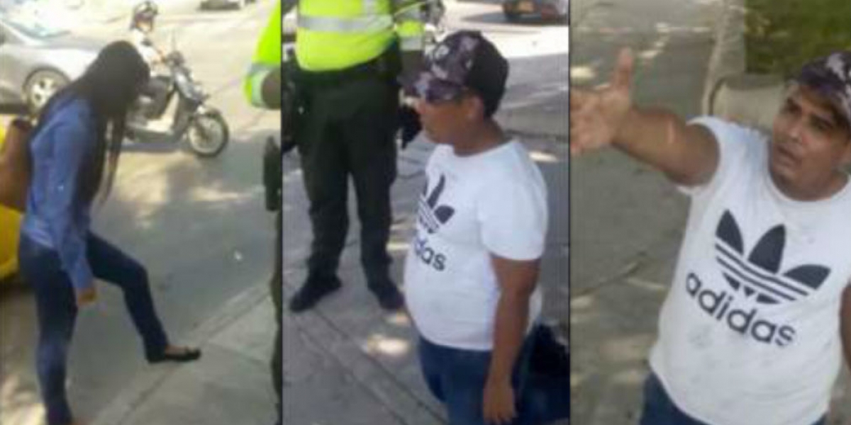 Captura de Pantalla. Imagen del curioso momento.