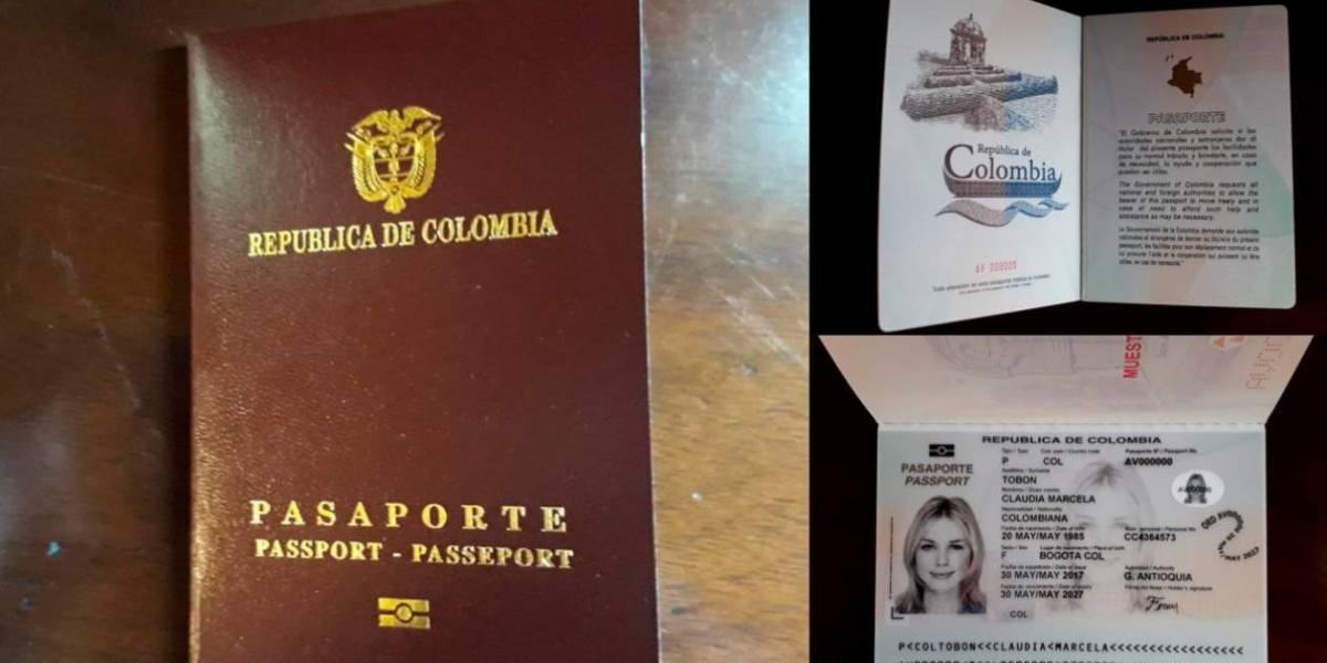 Conoce el nuevo pasaporte colombiano y sus características