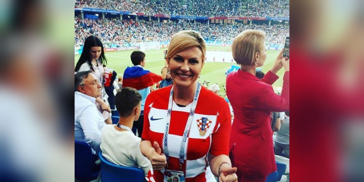 Kolinda Grabar-Kitarović, presidenta de Croacia.