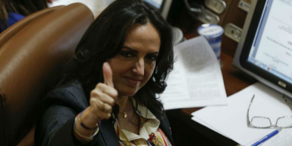 www.rcnradio.com María Fernanda Cabal, líder del Centro Democrático.