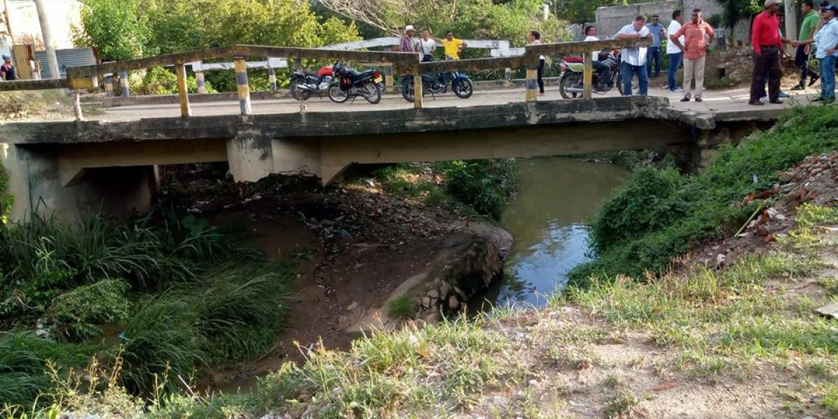 Cortesía Así está el puente que comunica los sectores de La Concepción y Los Guayacanes