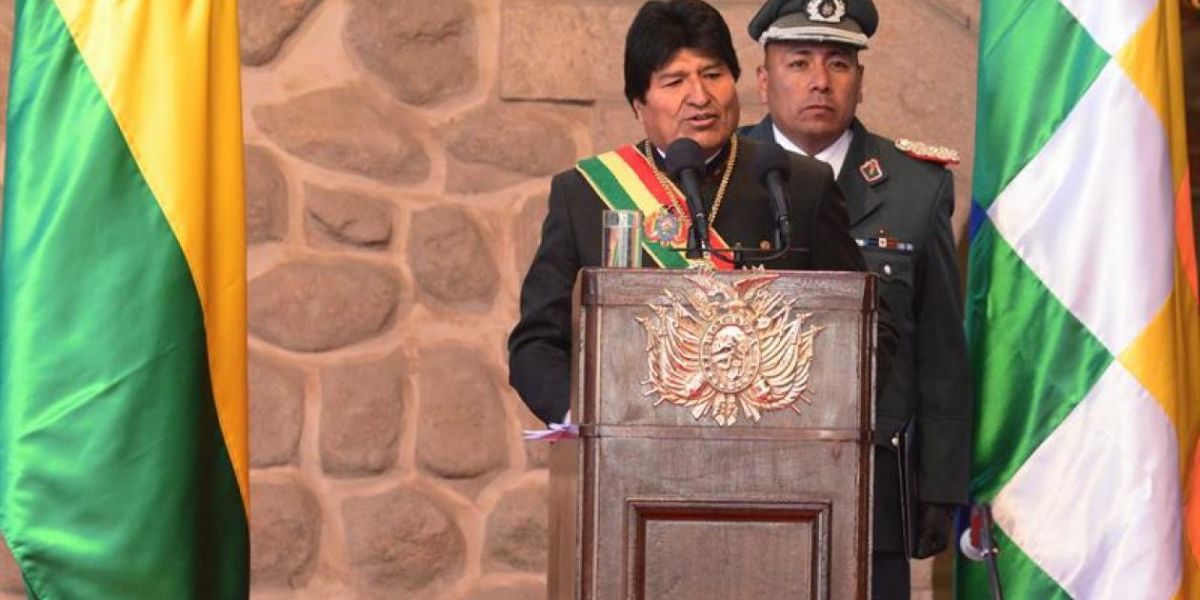 El presidente de Bolivia, Evo Morales. 