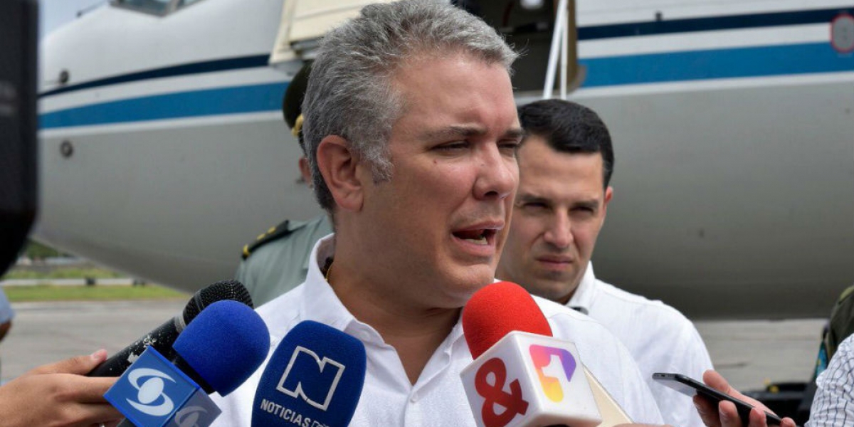 Presidente de Colombia, Iván Duque.