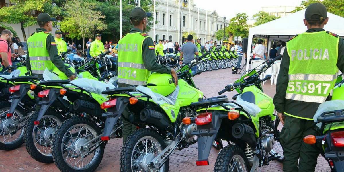 Dotación de motos para la MeSan.