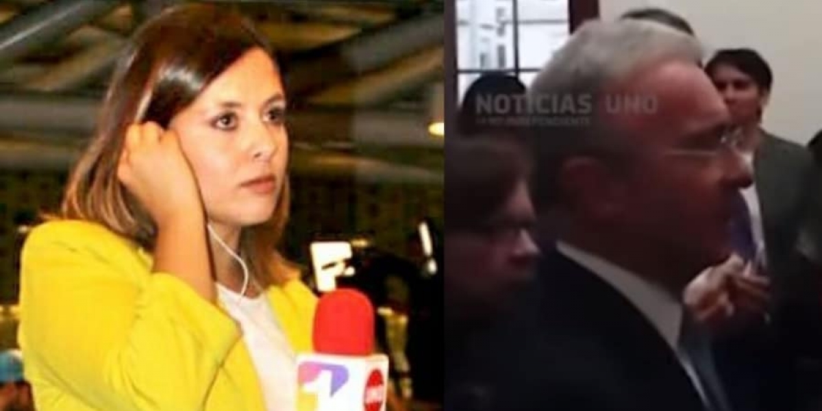 Paola Rojas, periodista amenazada por dar a conocer polémico video de una reunión del Centro Democrático.