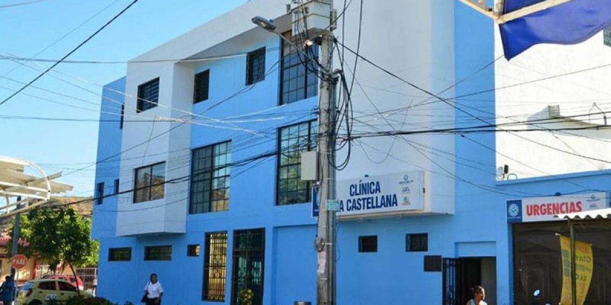 Los estudiantes fueron atendidos en la clínica la Castellana. 