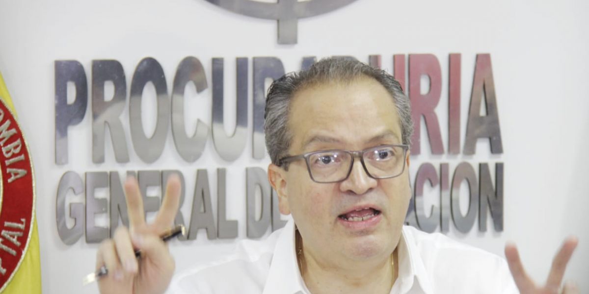 Fernando Carrillo, procurador general de la Nación en Santa Marta