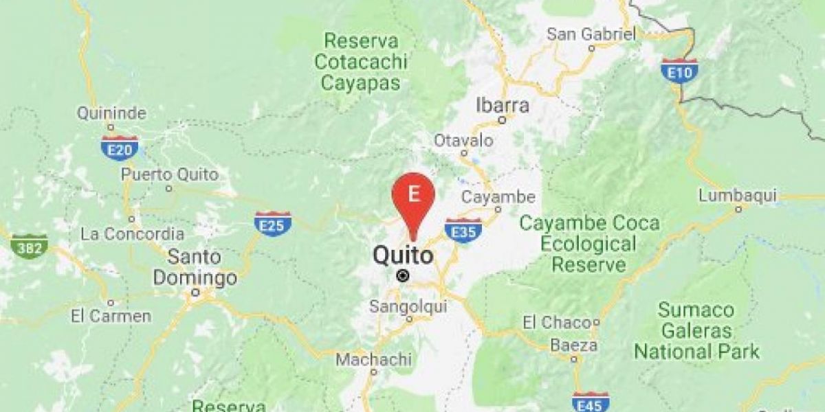  Quito fue el epicentro del temblor.