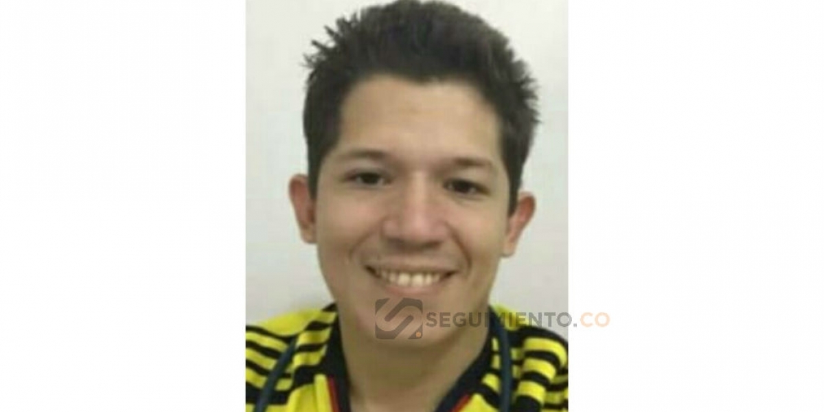 CÉSAR ROBLES, MÉDICO DE 28 AÑOS, FALLECIÓ ESTE DOMINGO EN LA CLÍNICA MAR CARIBE. / SUMINISTRADA