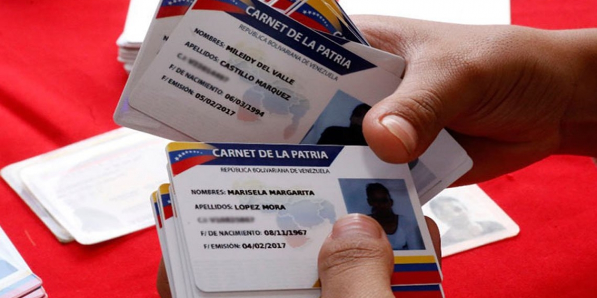 Zonacero.com Los carnet de la patria fueron sacados del sistema.