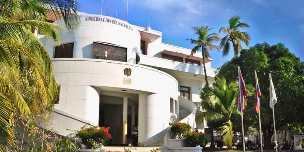 Palacio Tayrona, sede de la administración departamental.