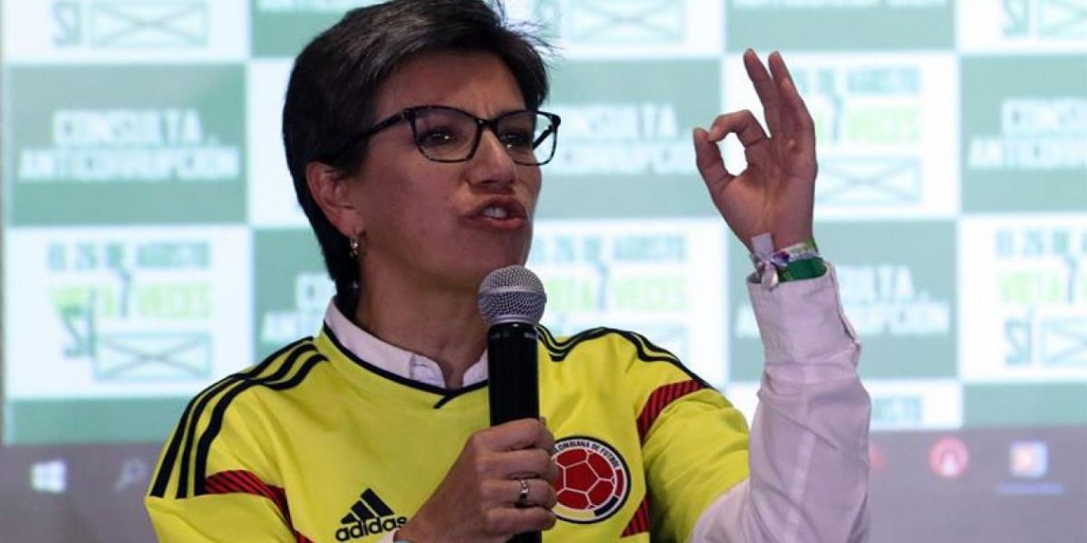 EFE. Claudia López.