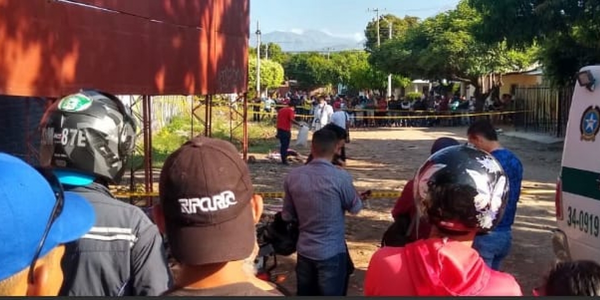 Wilder Álvarez. Lugar de los hechos.