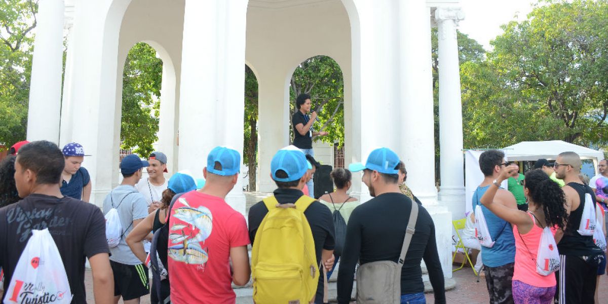 Primer rally turístico en el Centro Histórico.