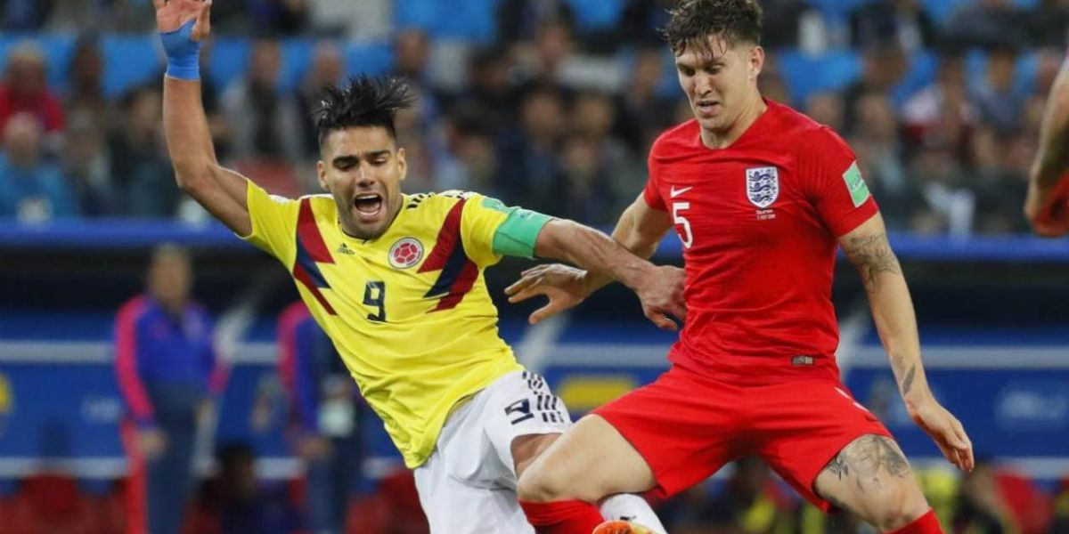 EFE Falcao, durante el partido contra Inglaterra en Rusia 2018.