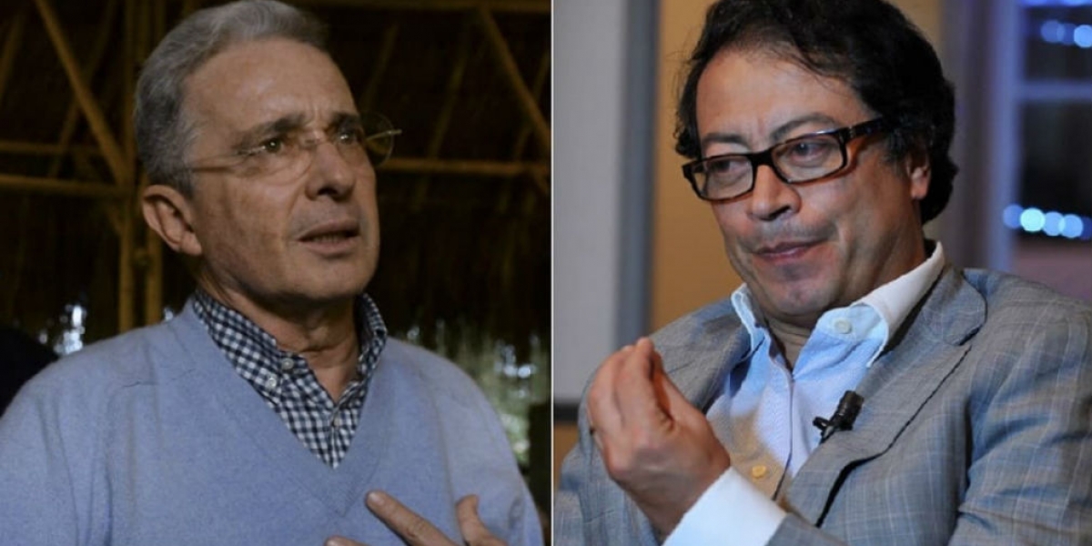  Álvaro Uribe y Gustavo Petro