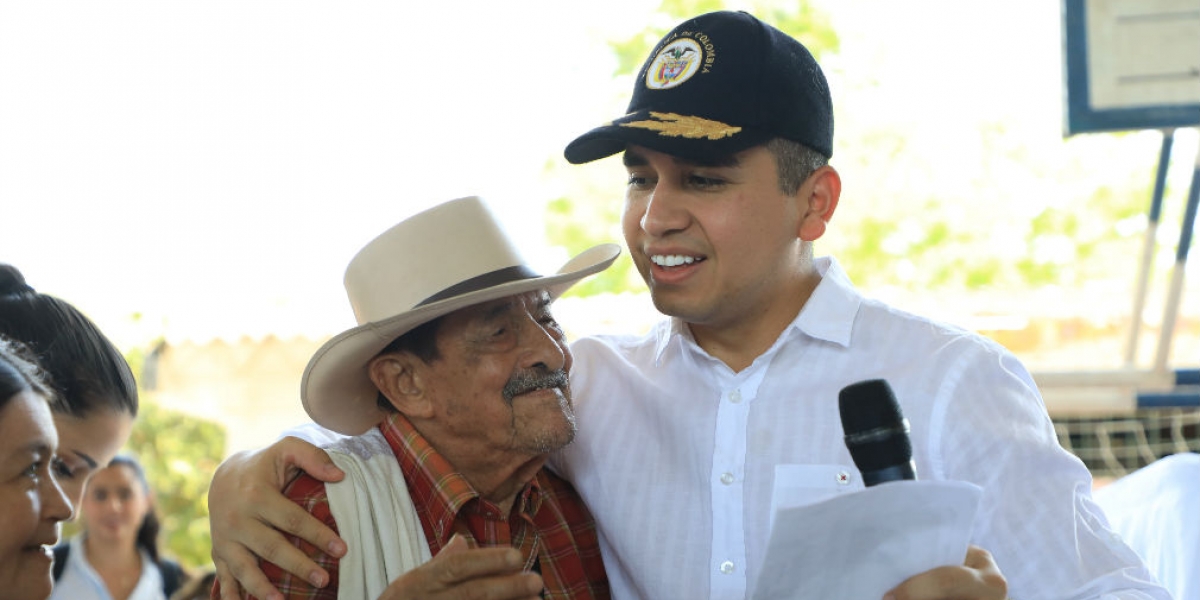 Ministro de Vivienda, Ciudad y Territorio, Jonathan Malagón.