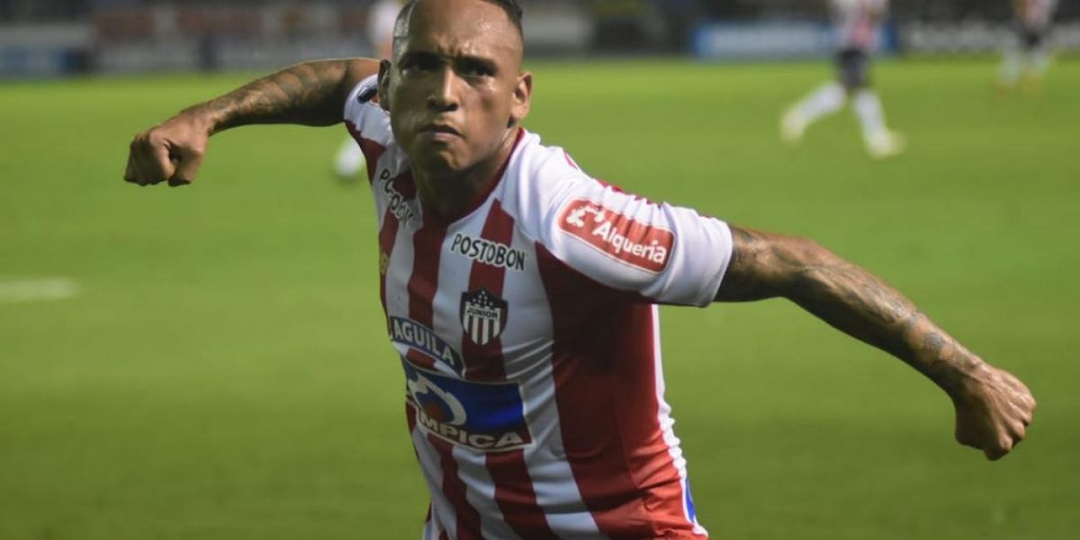 Jairo Cassiani - Zona Cero Celebración del gol de Jarlan Barrera.