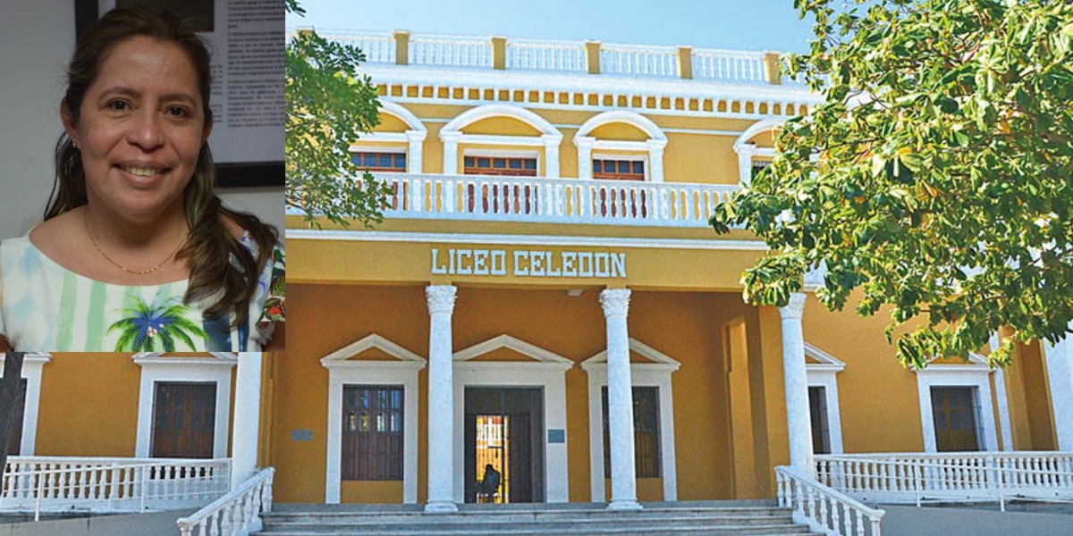 Gloria Larios Jiménez, nueva rectora del Liceo Celedón.