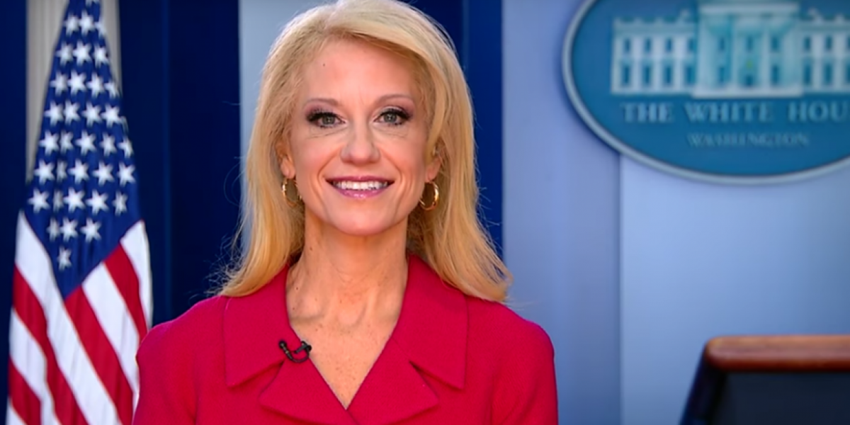  Kellyanne Conway, asesora del presidente de Estados Unidos. 