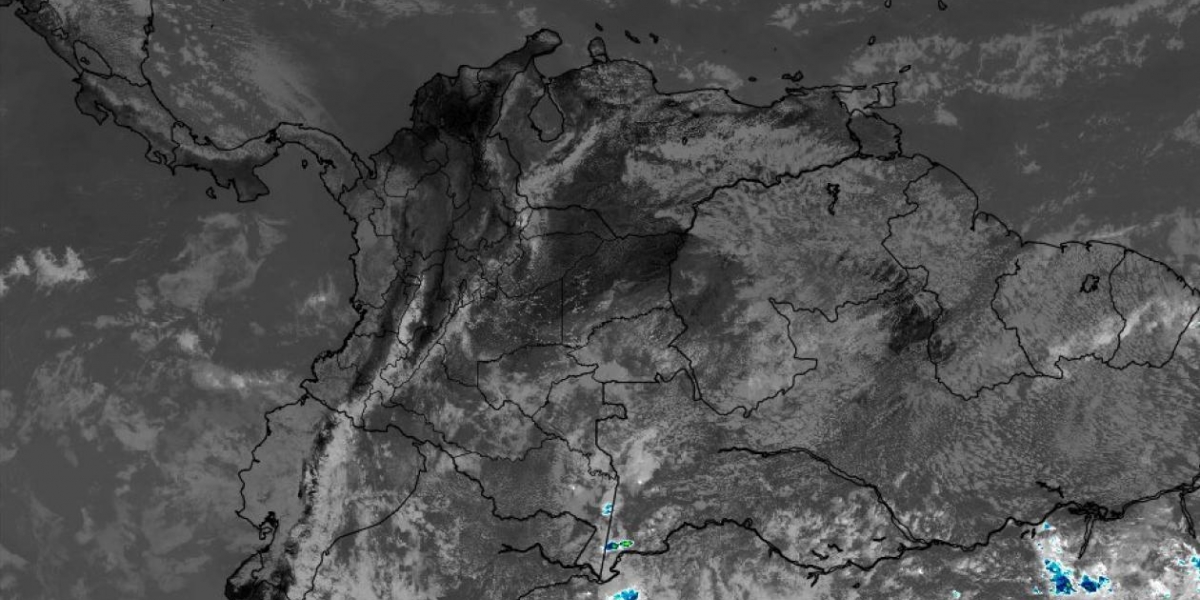  Mapa de pronósticos del Ideam sobre altas temperaturas.