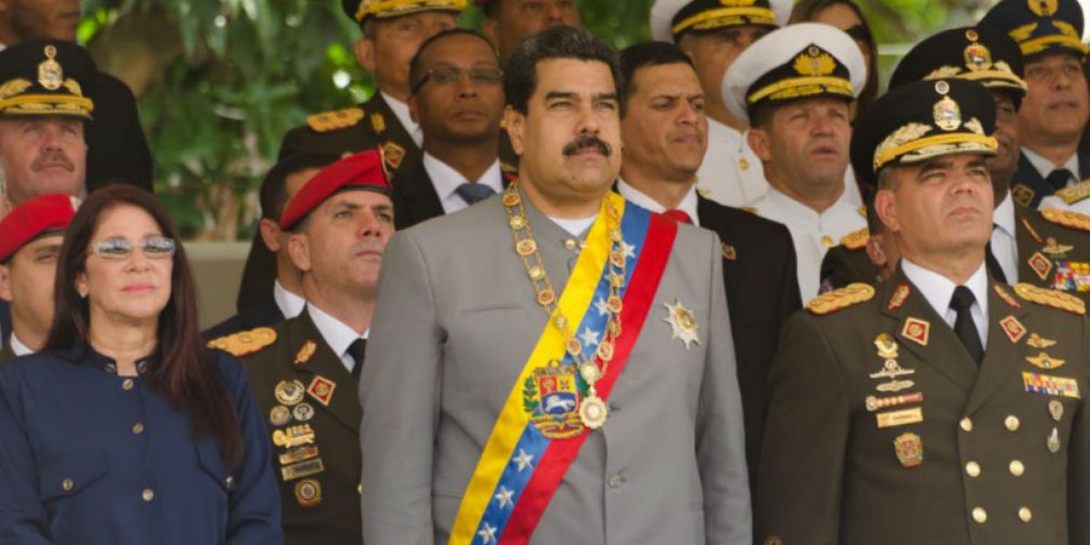 Nicolas Maduro en su ultima posesión