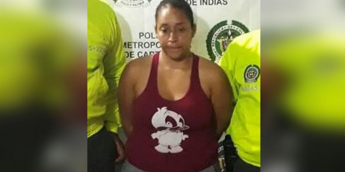Yeudith Karina Martínez Mejía, capturada