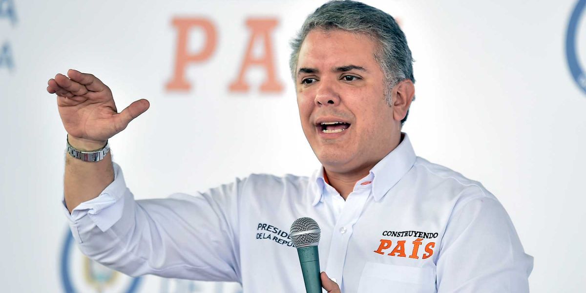 El presidente Iván Duque hizo el llamado desde Fresno, tolima, durante el taller comunitario.